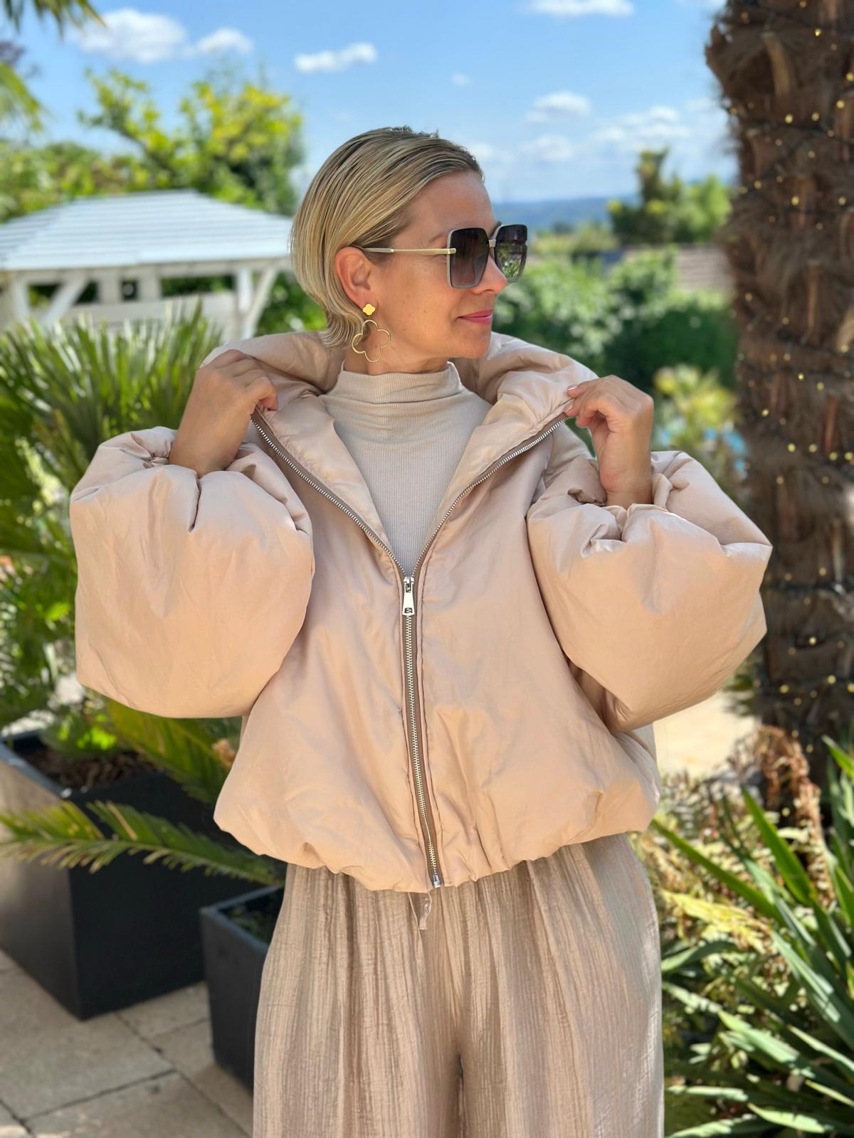 Vanilla Cloud Puffer Jacket