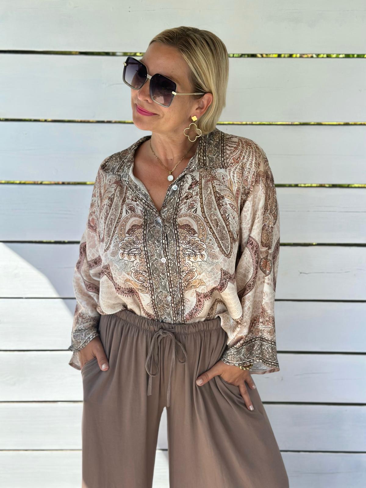 La Dolce Vita Hose in Hazelnut