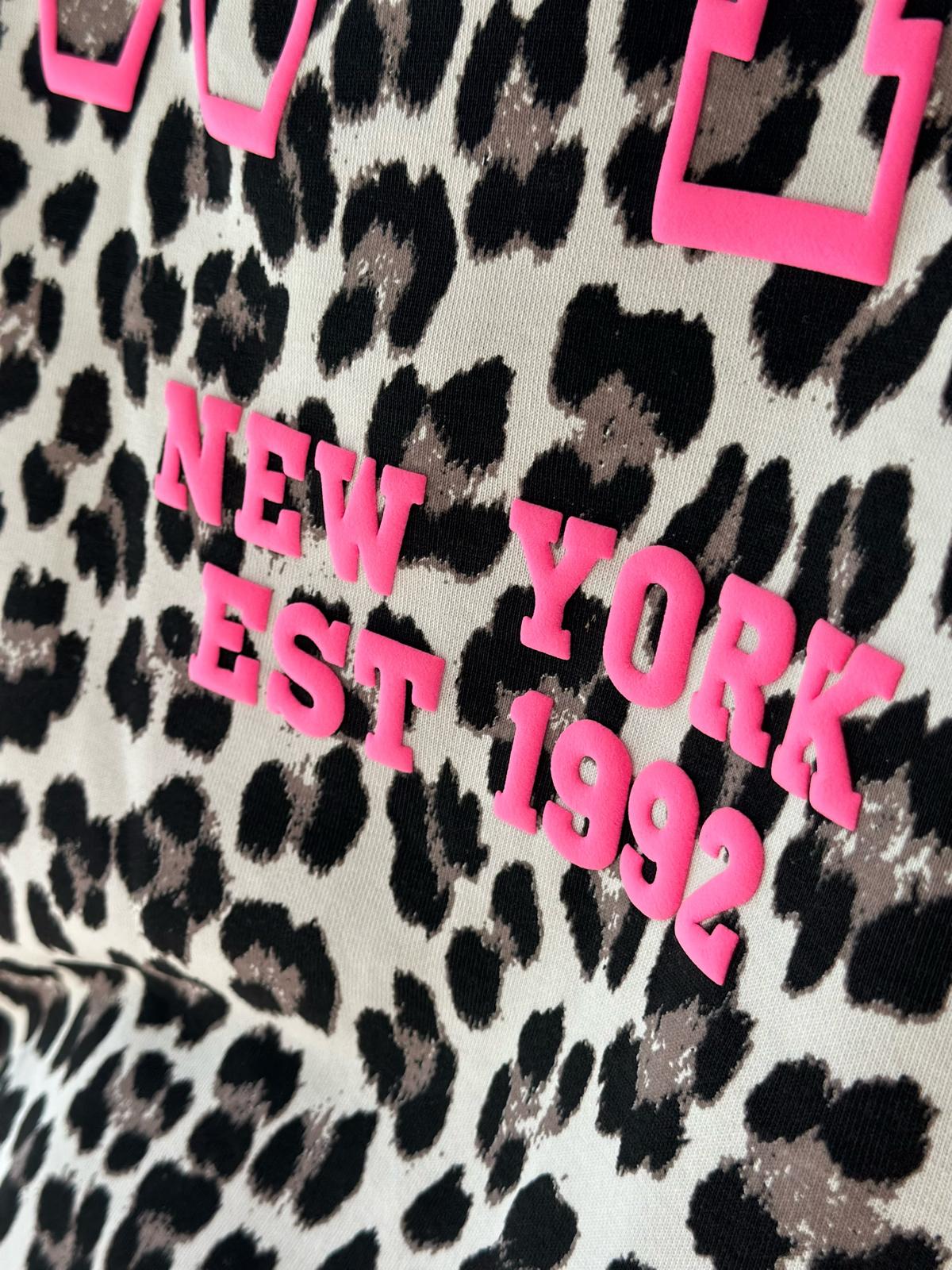 Kurzarm - Sweatshirt „Manhattan Leo“