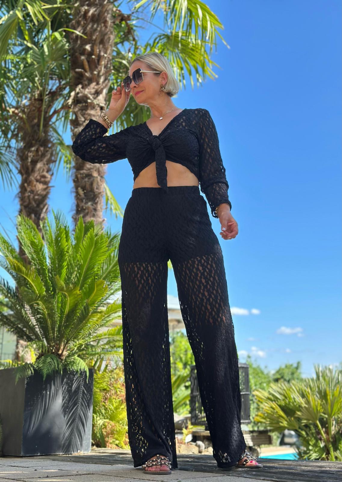 Bindeoberteil "Capri" in Schwarz