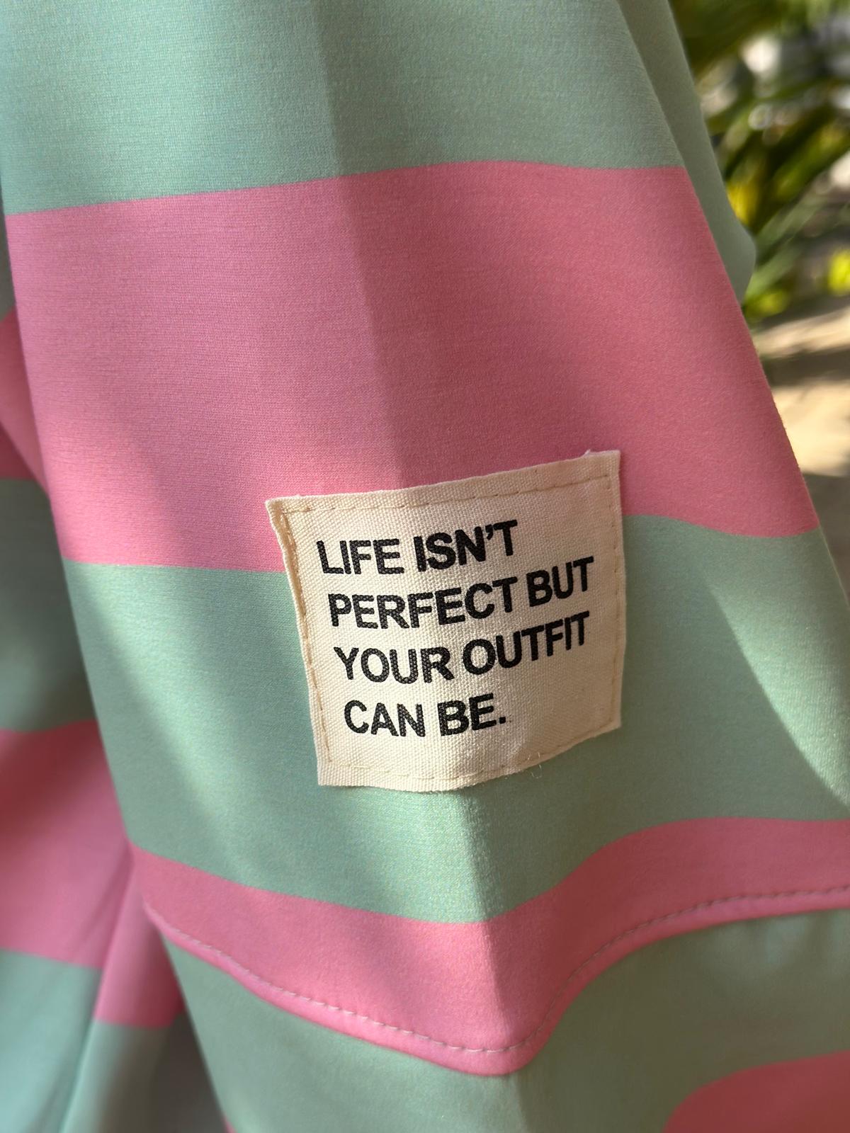 Sweatshirt "Mint Candy" – Pastell Mint & Rosa