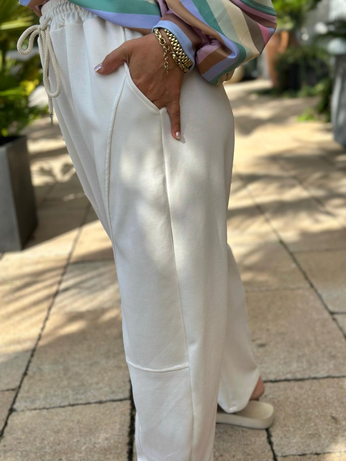 Sweatpants "Cloud Comfort" – Creme