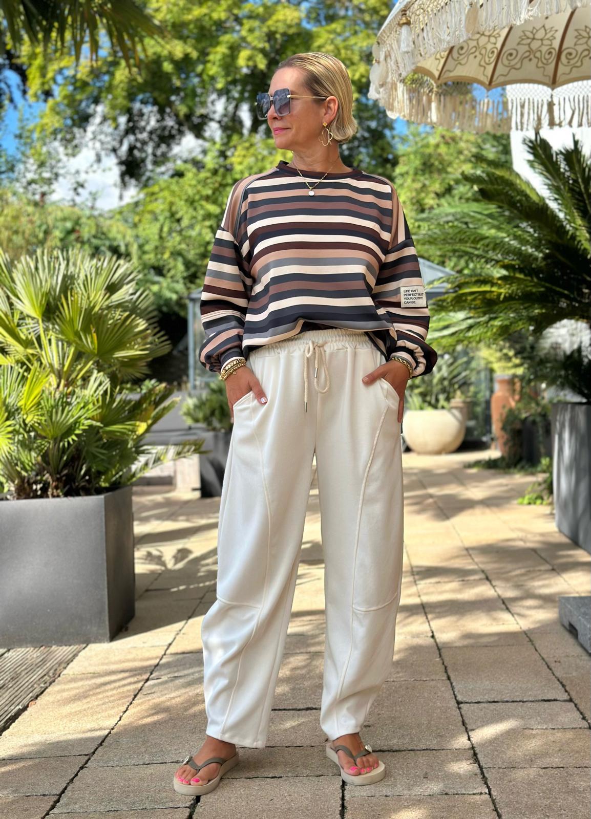 Sweatpants "Cloud Comfort" – Creme