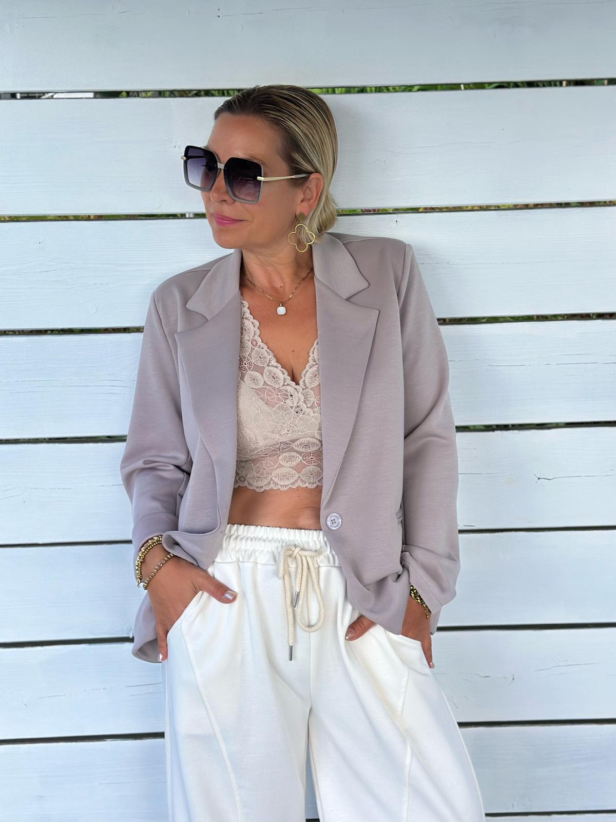 Blazer "City Class" – Taupe