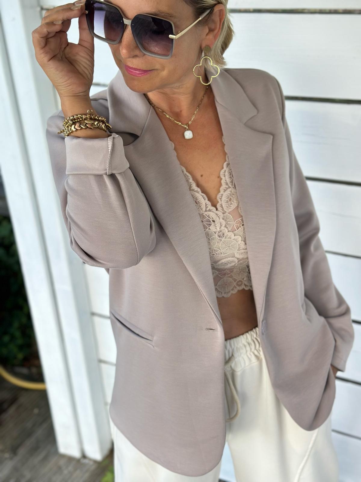Blazer "City Class" – Taupe