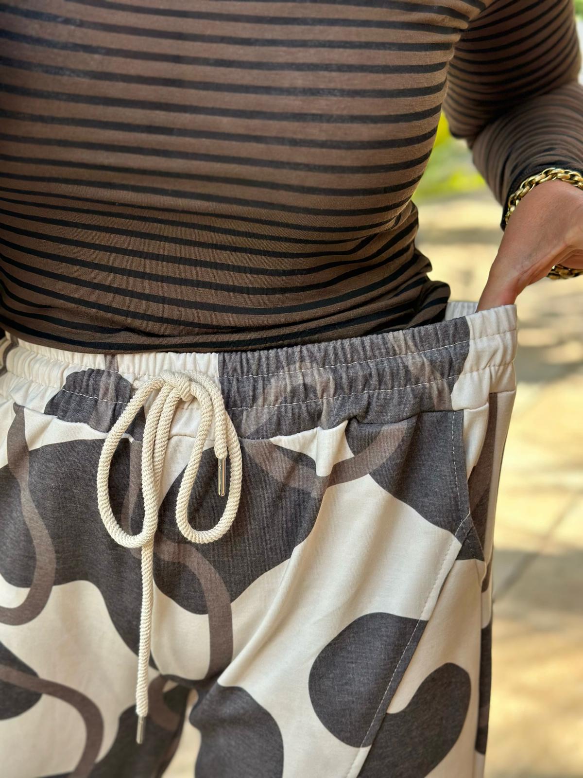 Sweatpants "Cocoa Waves"