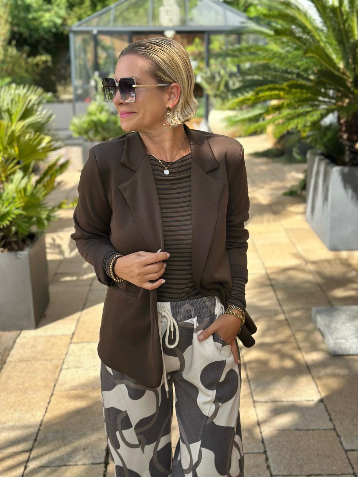 Blazer "City Class" – Chocolate