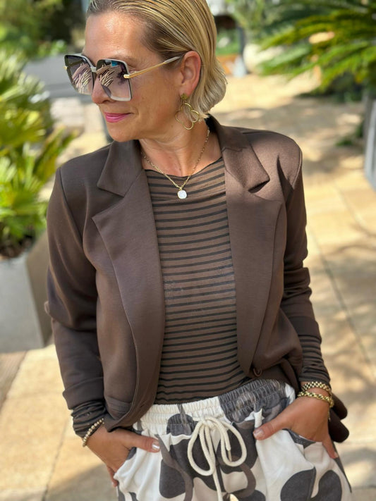 Blazer "City Class" – Chocolate