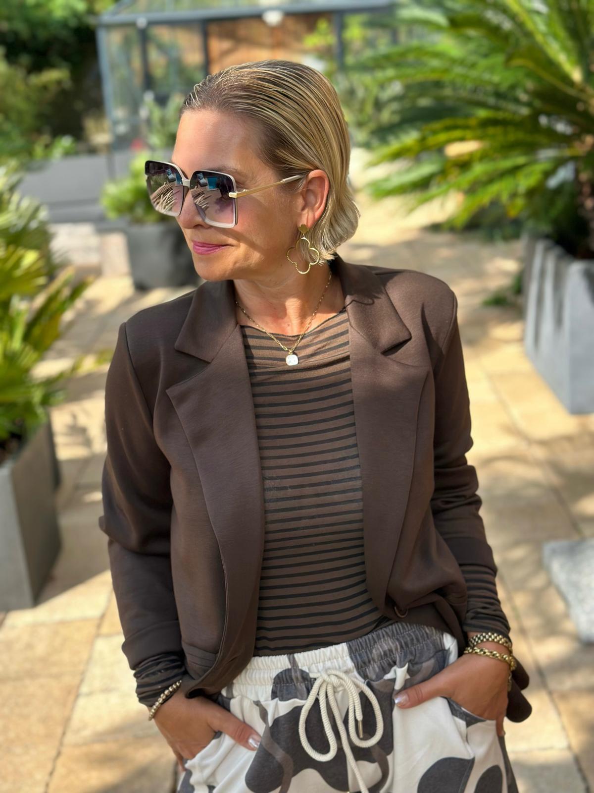 Blazer "City Class" – Chocolate