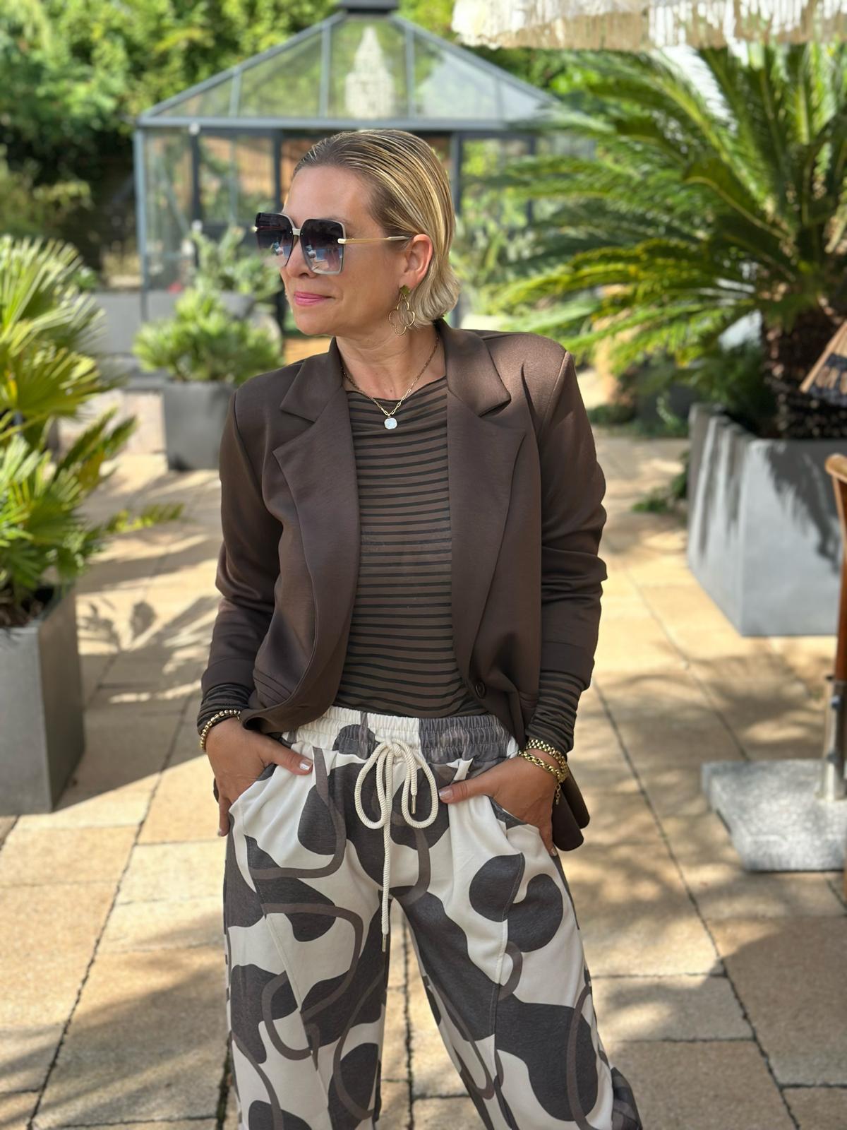 Blazer "City Class" – Chocolate