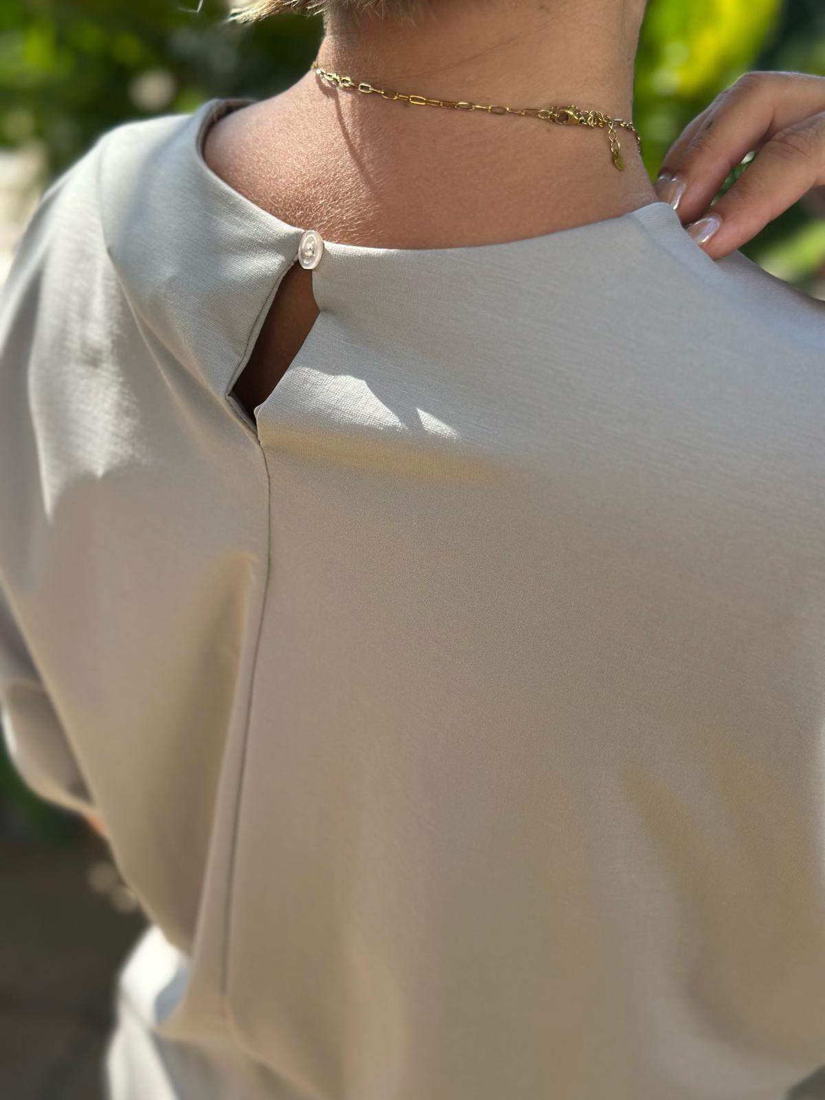 Riviera Flow Shirt in Taupé