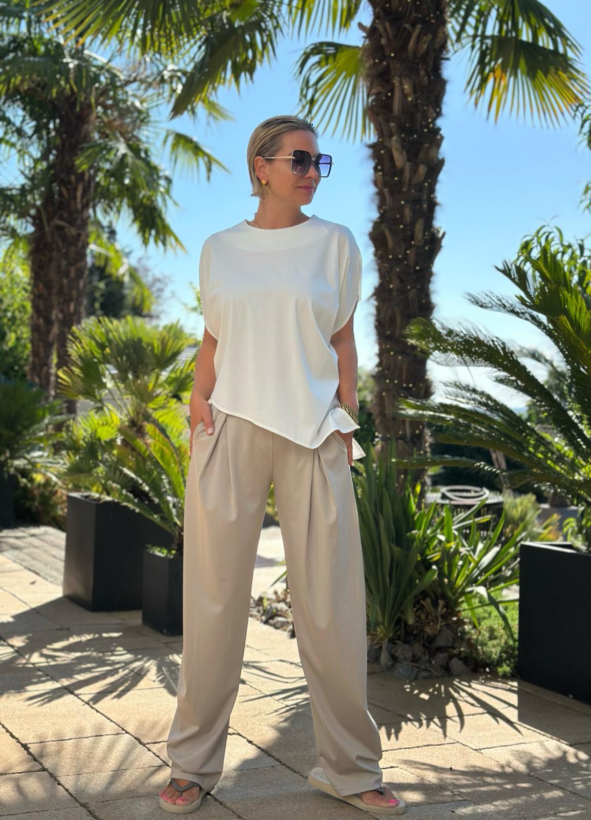 Riviera Flow Shirt in Weiss