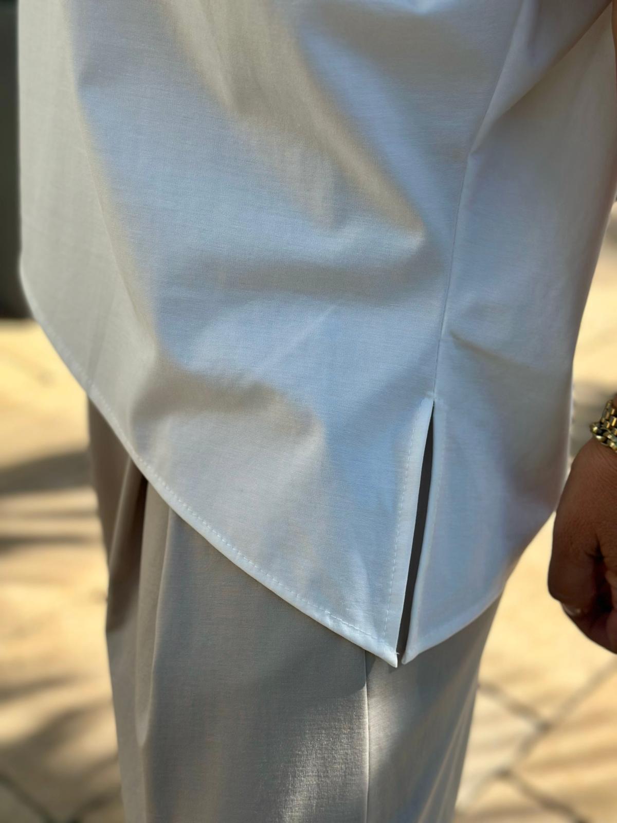 Riviera Flow Shirt in Weiss