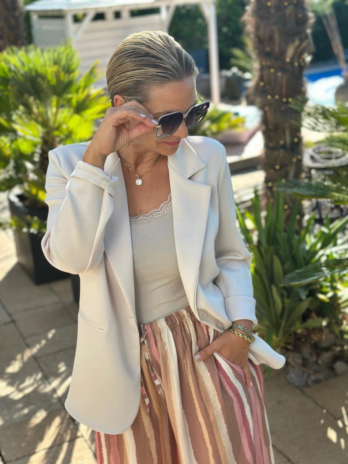 Blazer "City Class" – Cremé