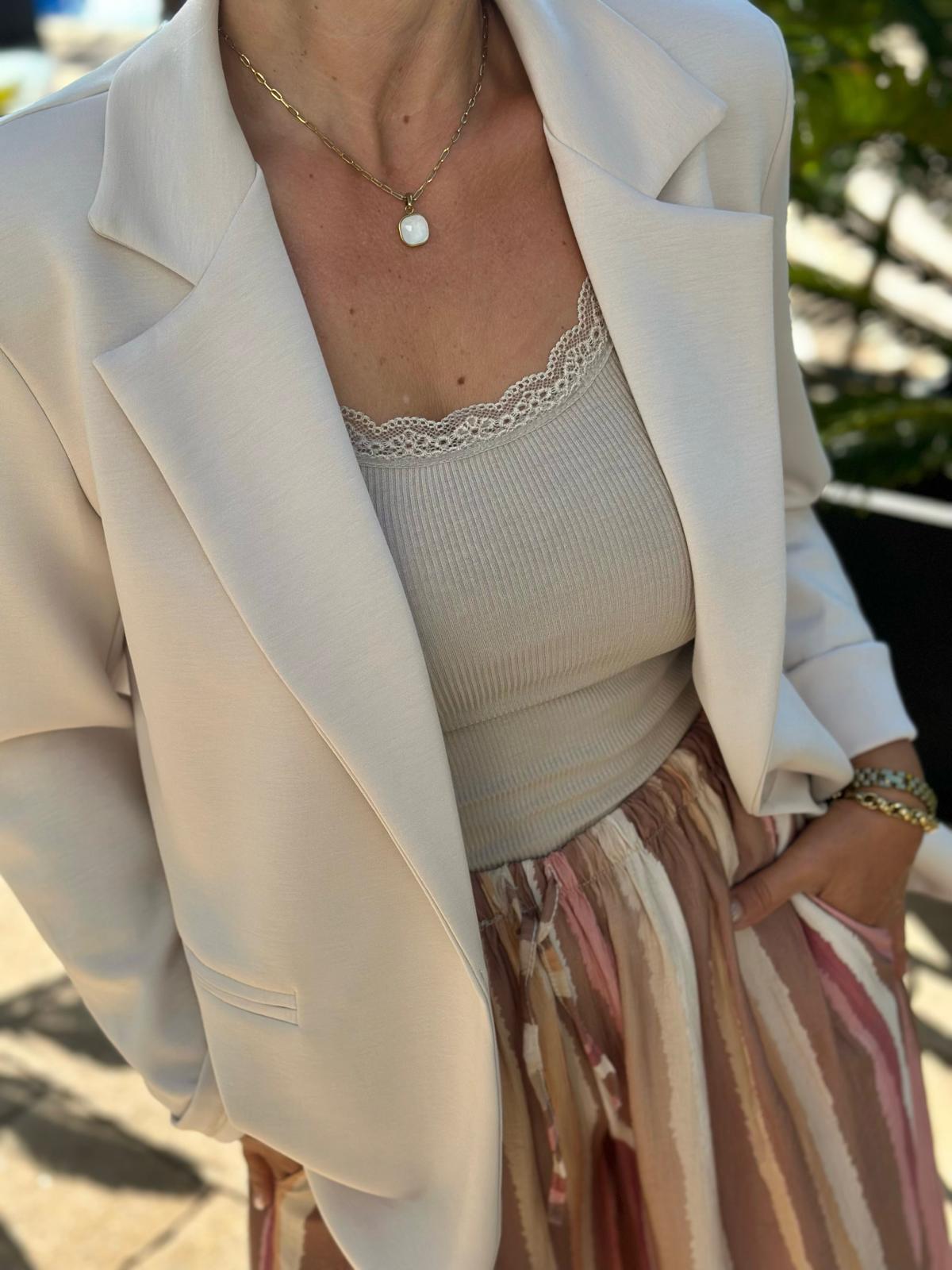 Blazer "City Class" – Cremé