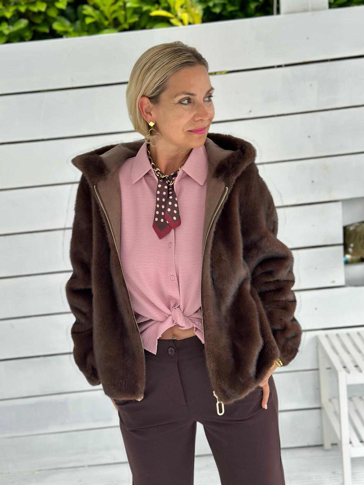 Wendejacke „St. Moritz“ – Chocolate