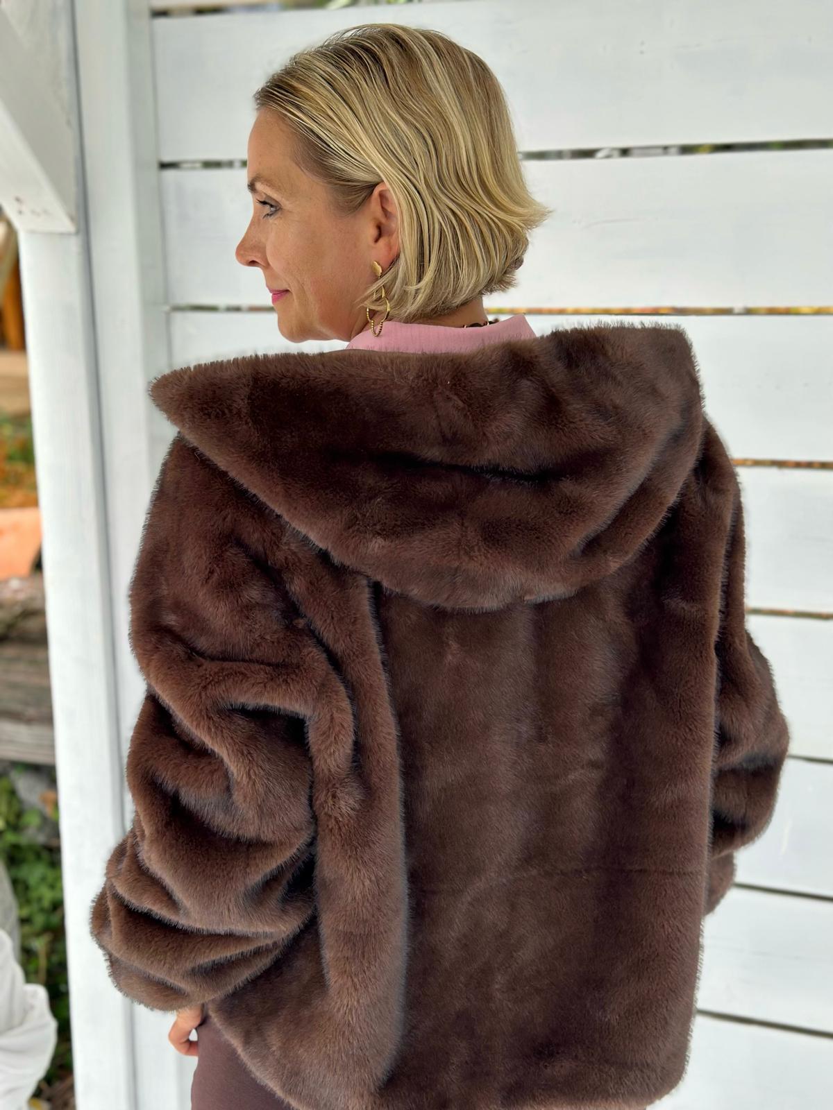 Wendejacke „St. Moritz“ – Chocolate