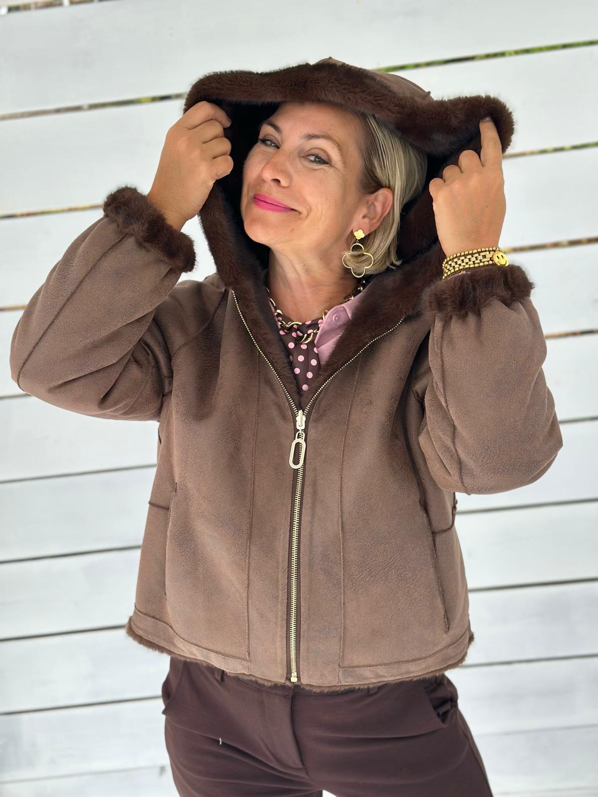 Wendejacke „St. Moritz“ – Chocolate