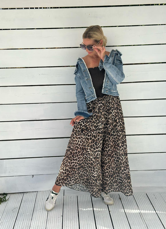 Autumn Leo – Hosenrock mit Plissee-Look
