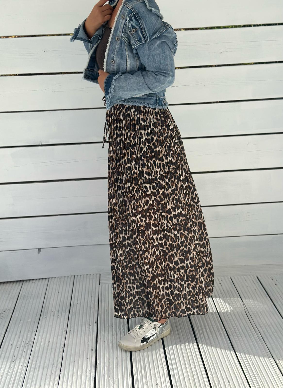Autumn Leo – Hosenrock mit Plissee-Look