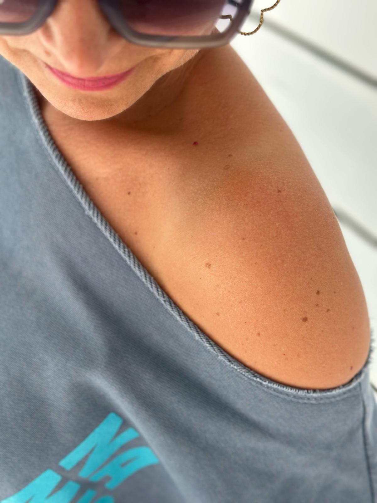 Namaste Soul – Vintage Blue & Turquoise Sweatshirt