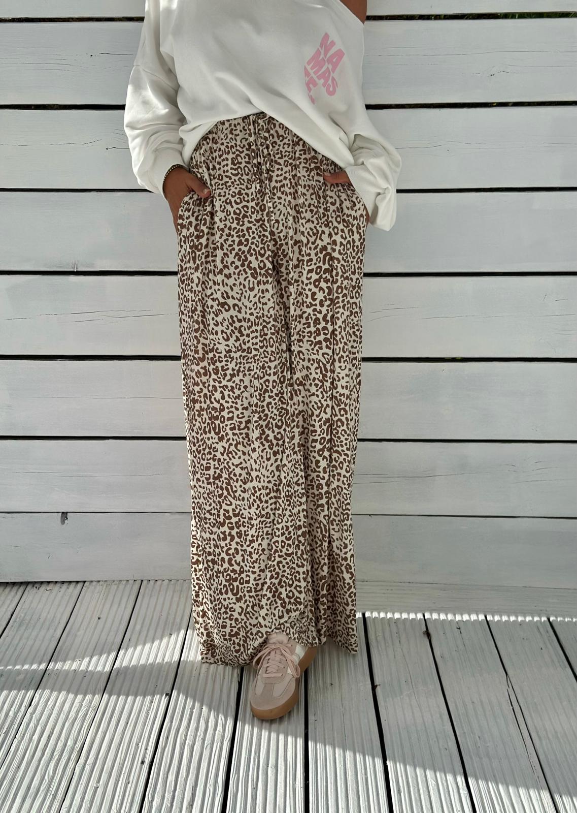 Paloma Leo Hose in Dark Mocca