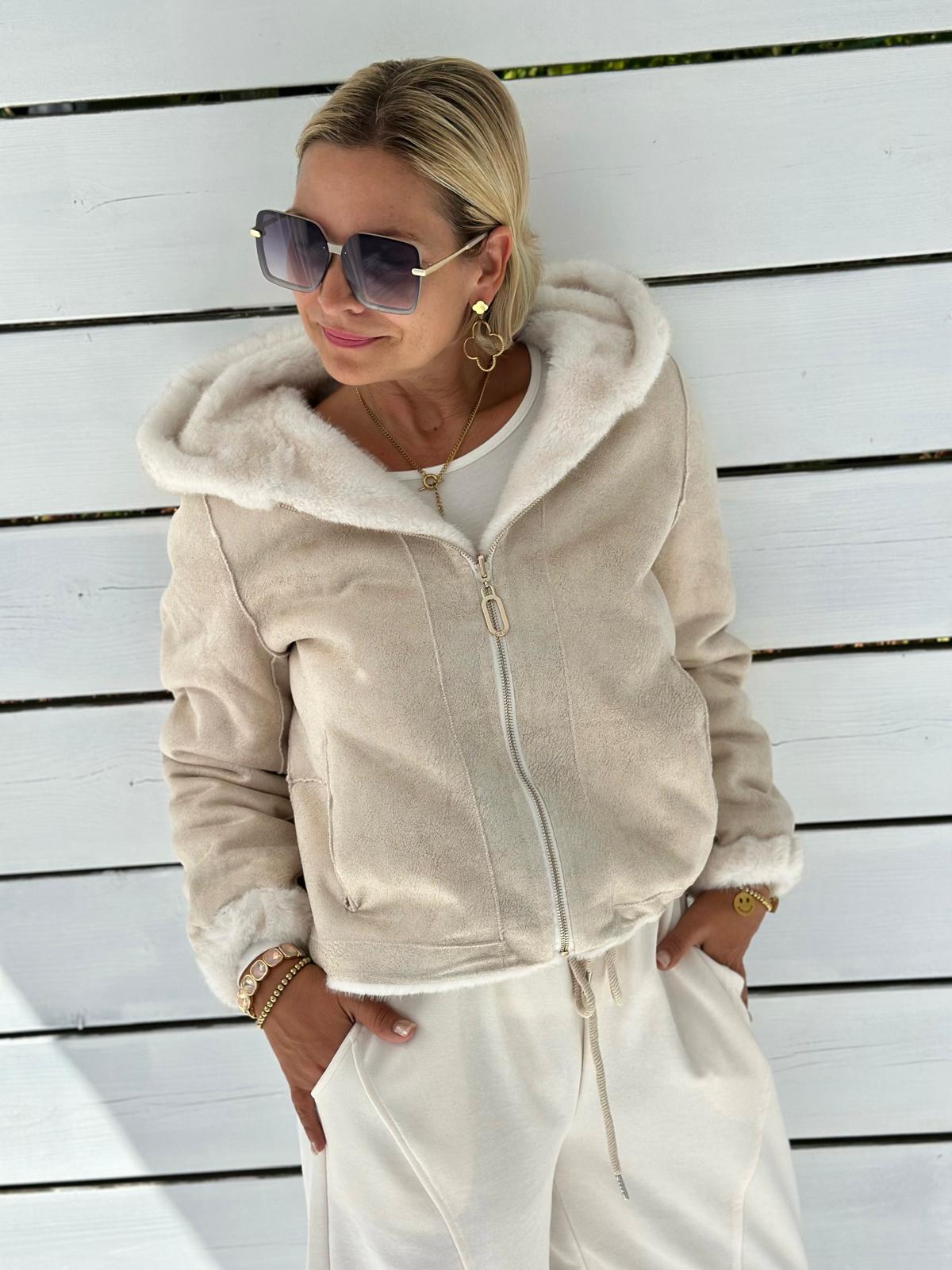 Wendejacke „St. Moritz“ – Ivory