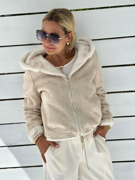 Wendejacke „St. Moritz“ – Ivory