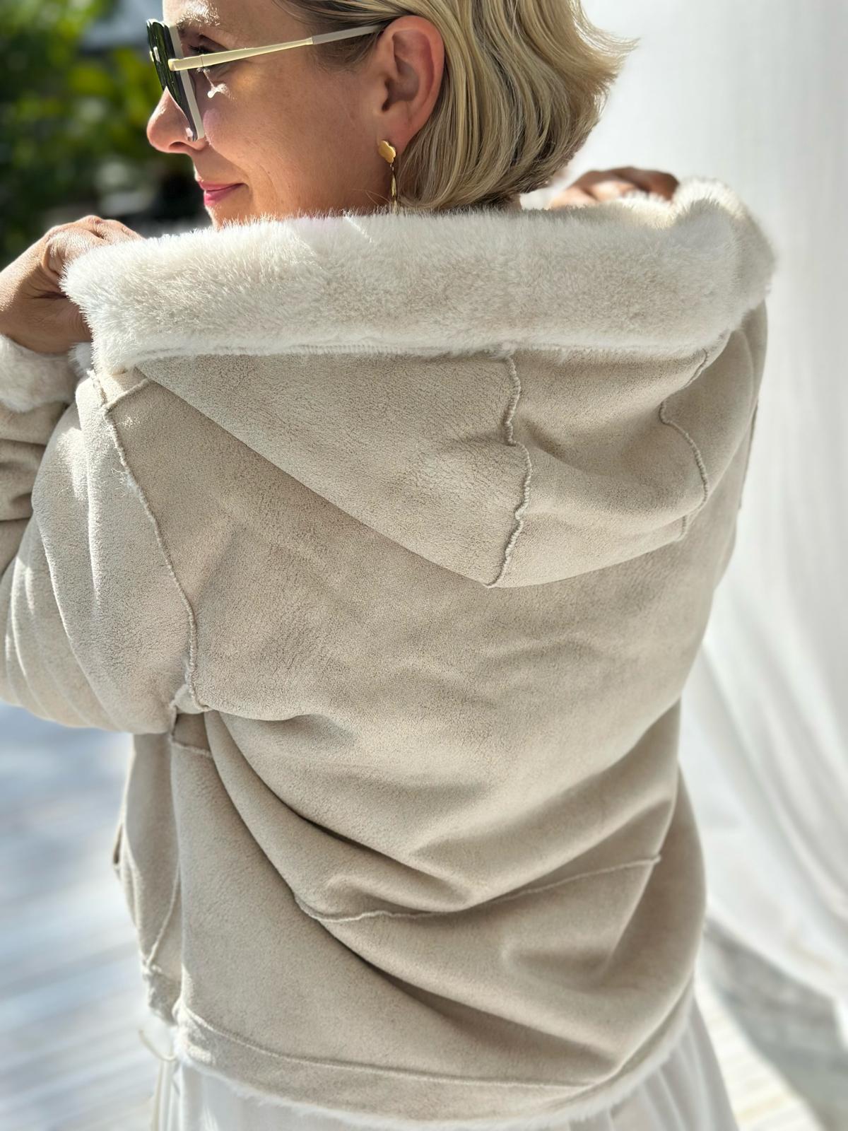 Wendejacke „St. Moritz“ – Ivory