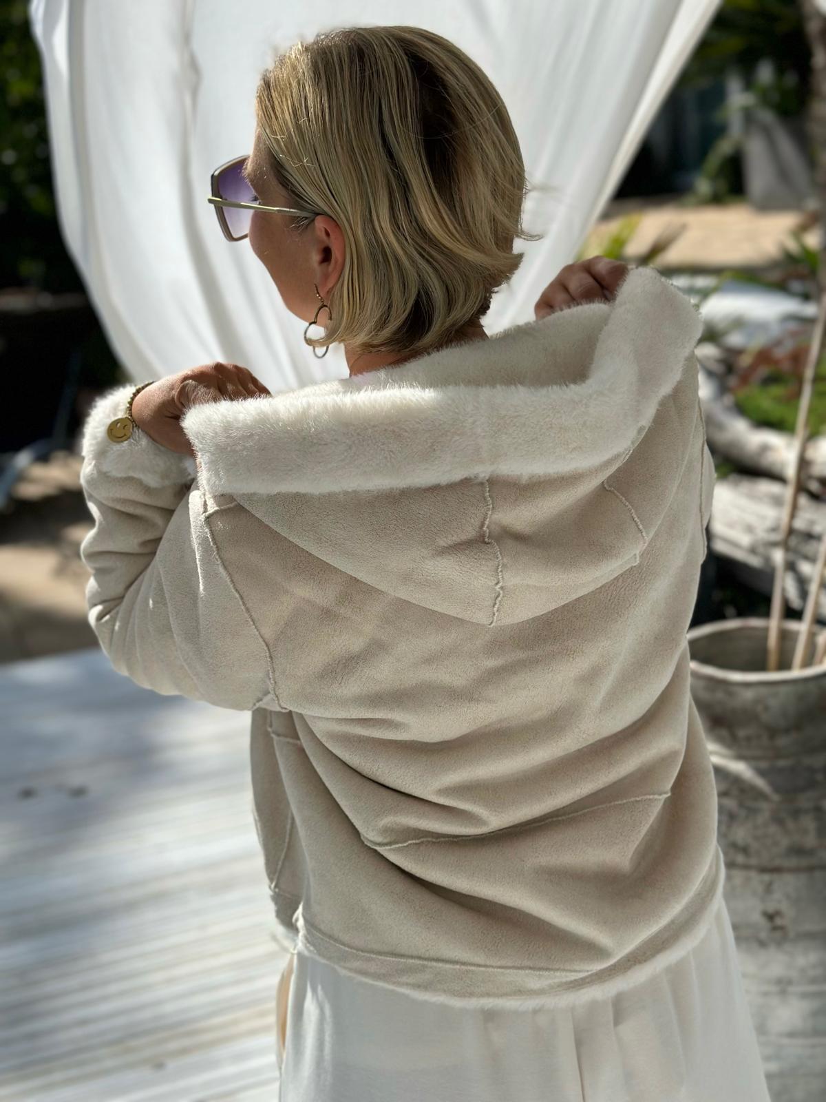 Wendejacke „St. Moritz“ – Ivory