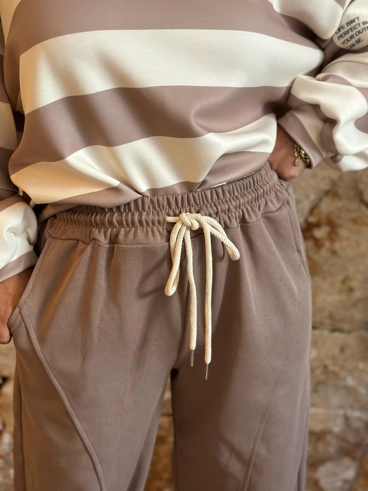 Sweatpants "Cloud Comfort" – Taupé