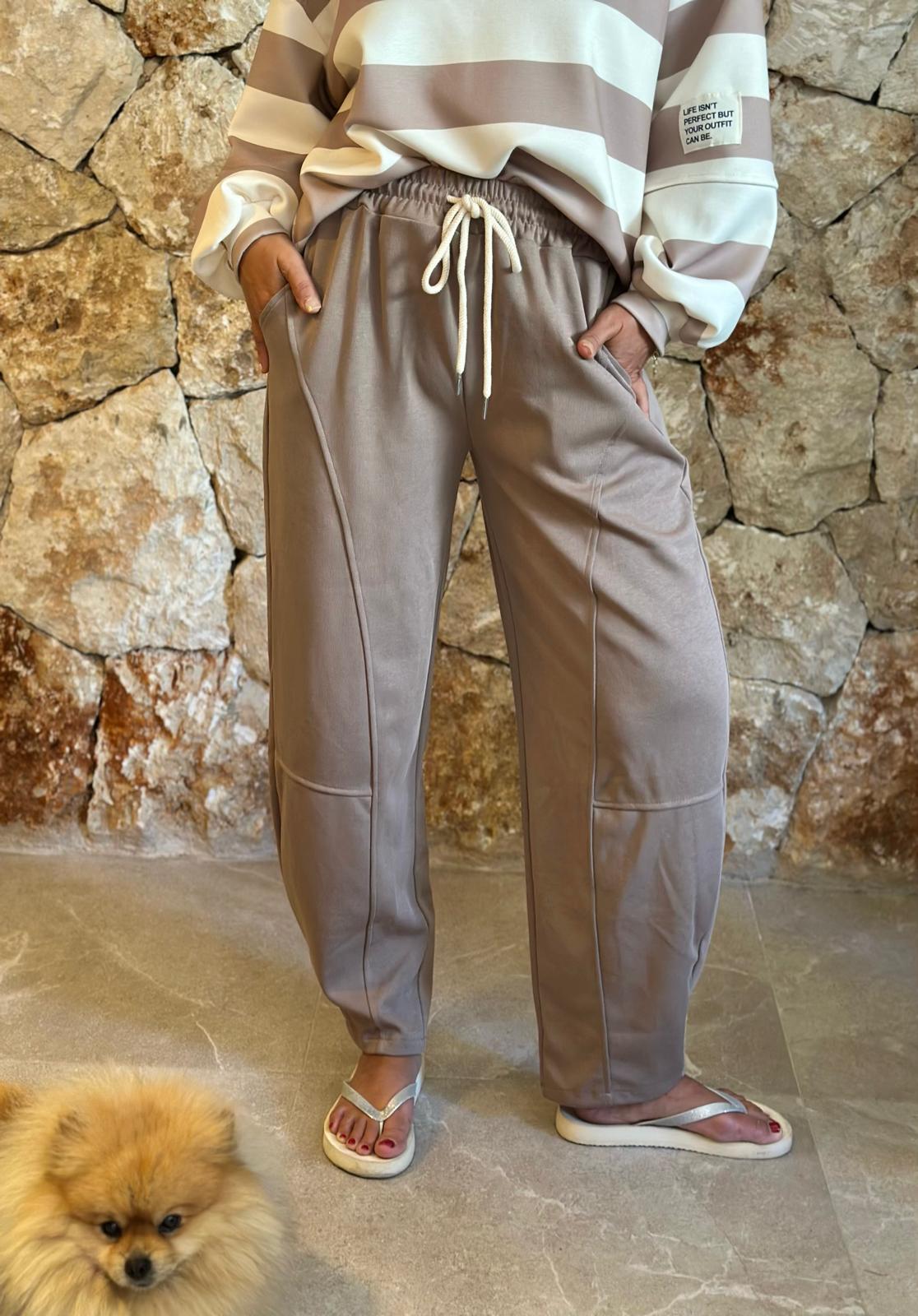 Sweatpants "Cloud Comfort" – Taupé