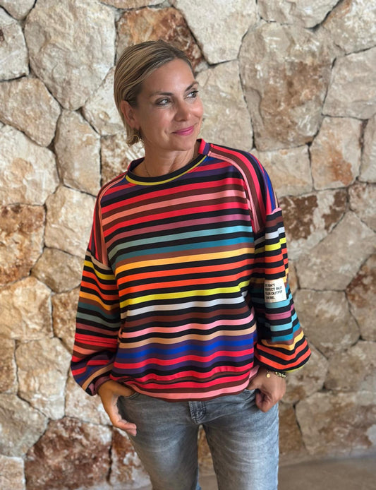 PERFECT STRIPE Pullover – Multicolor