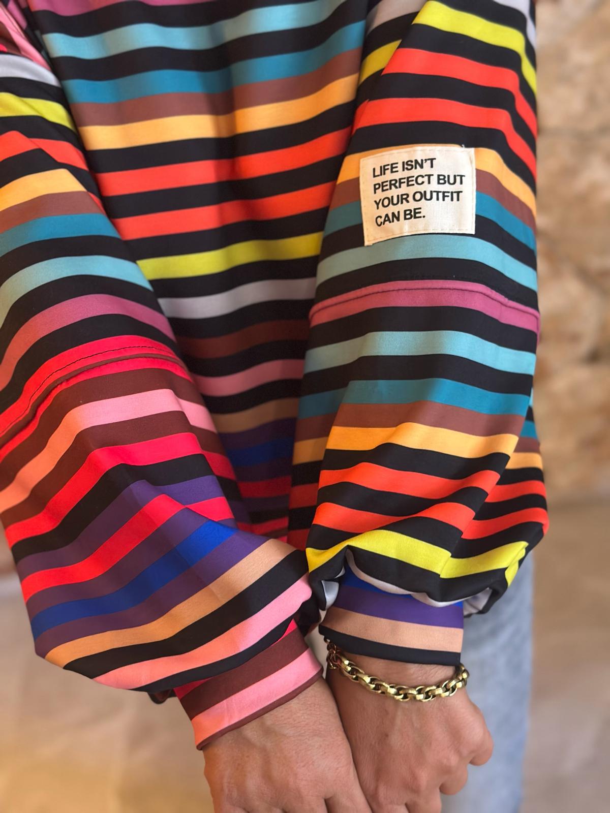 PERFECT STRIPE Pullover – Multicolor
