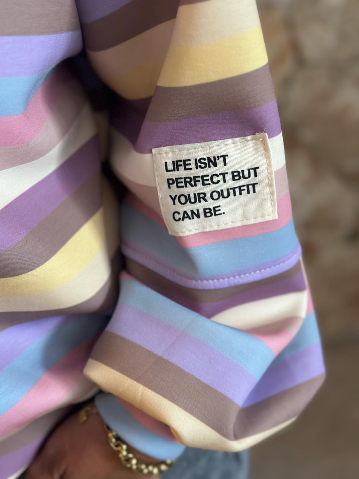 PERFECT STRIPE Pullover – Candy Mix