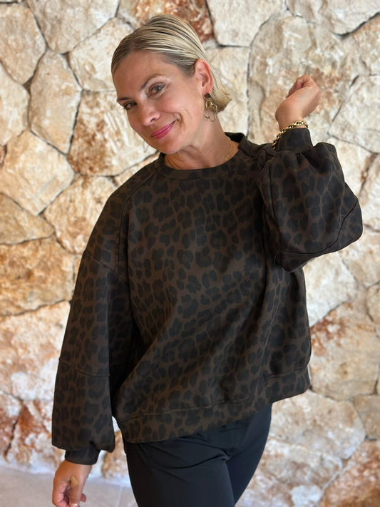 DARK LEO Sweater – Chocolate