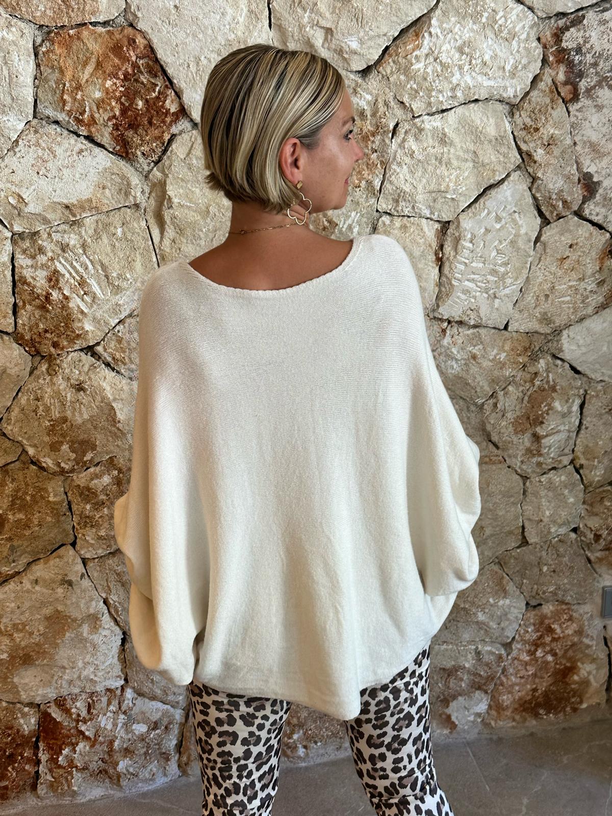 Pullover "Offwhite Love"