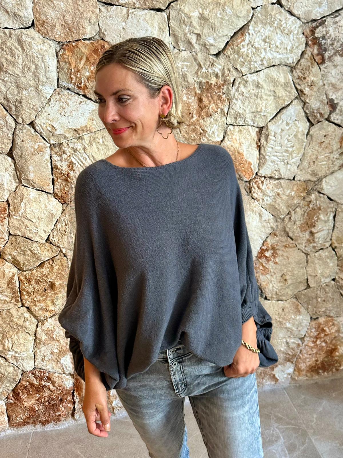 Pullover "Anthrazit Love"