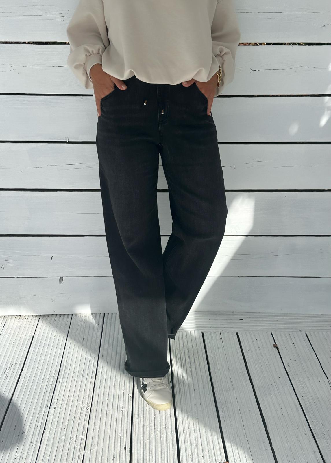 Everyday Comfort Jeans – Washed Black