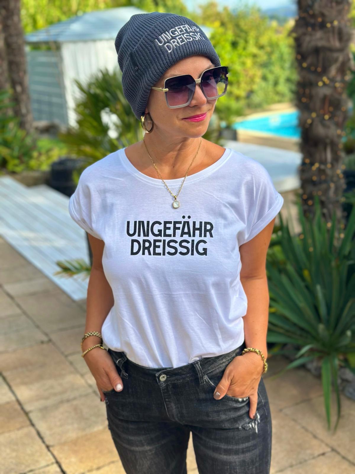BE FAMOUS Mütze - „Ungefähr Dreissig“ Anthrazit