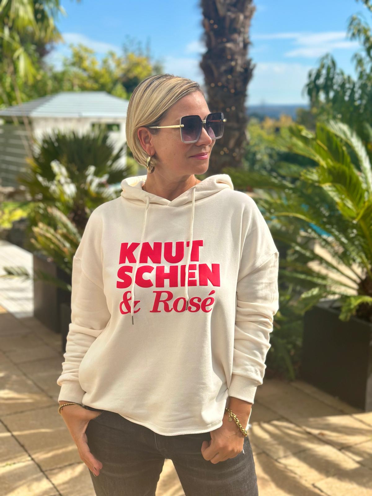 BE FAMOUS „Knut Schen & Rosé“ Hoodie