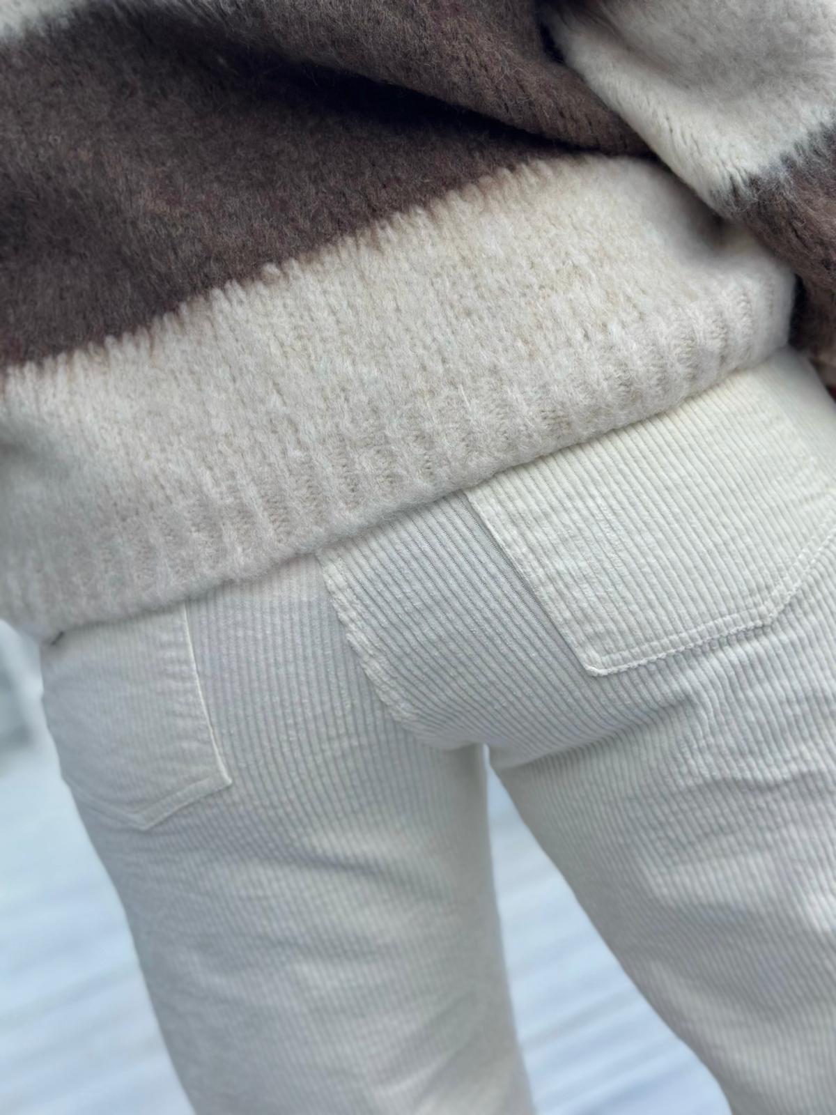Cordhose „Cozy Cord“ – Cremé
