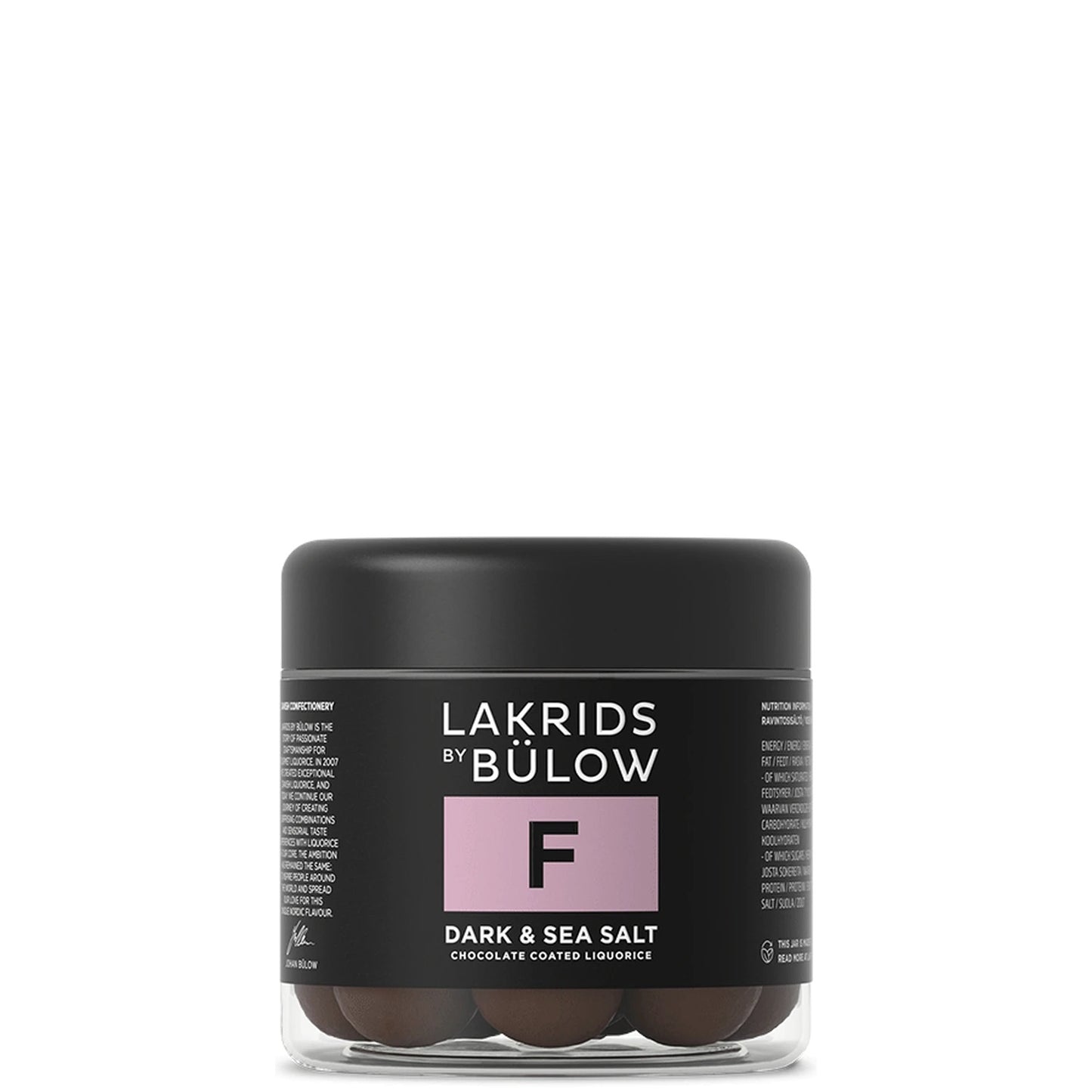 F - DARK & SEA SALT - SMALL 115g