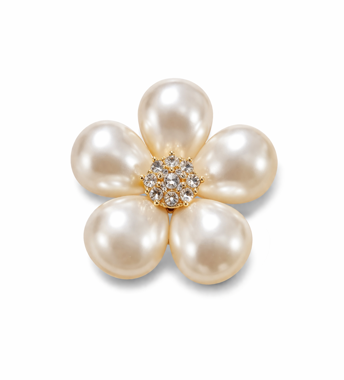 Perlenbrosche „Pearl Blossom“