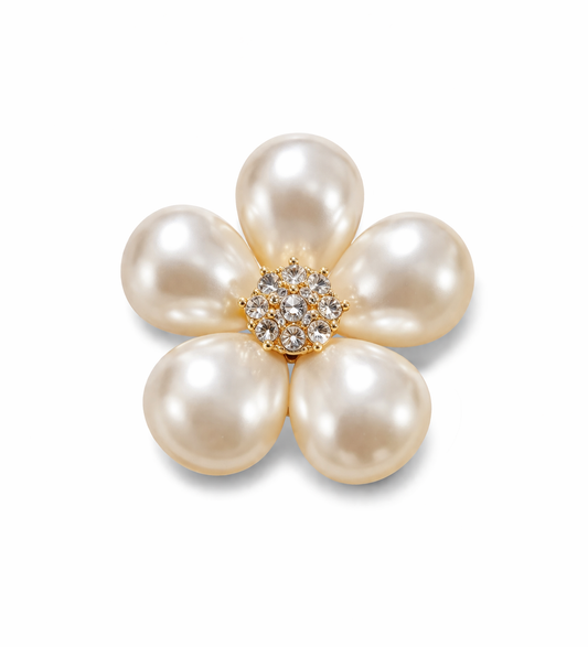 Perlenbrosche „Pearl Blossom“