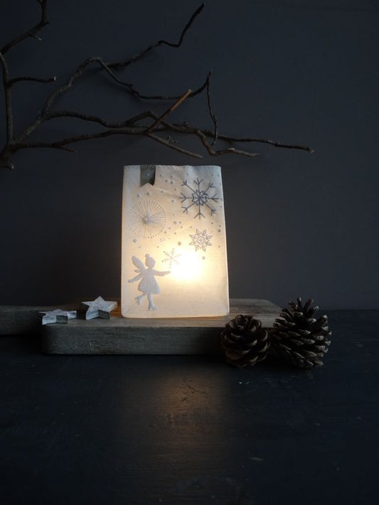 Winter Lichtbeutel - Schneeflocke