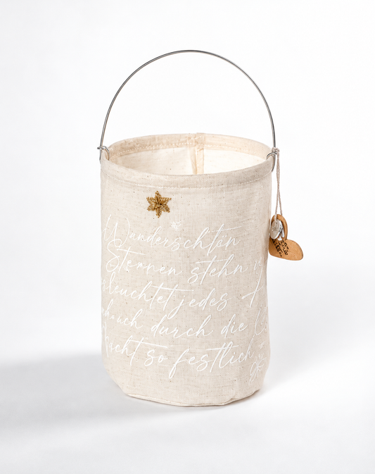 Winter Laterne - Schrift