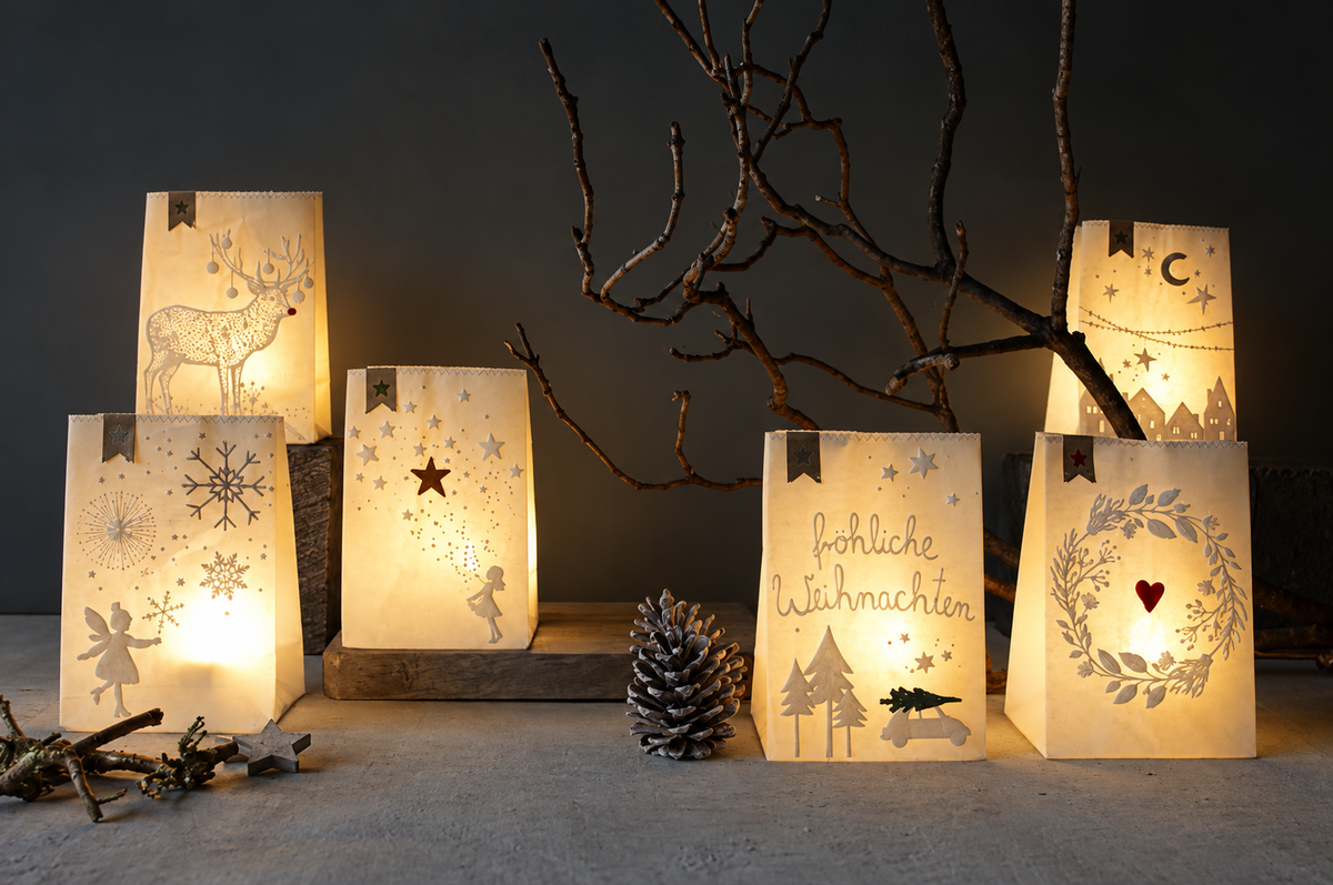 Winter Lichtbeutel - Sterntaler