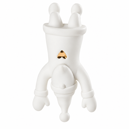 Kletter Santa - Goldenes Herz