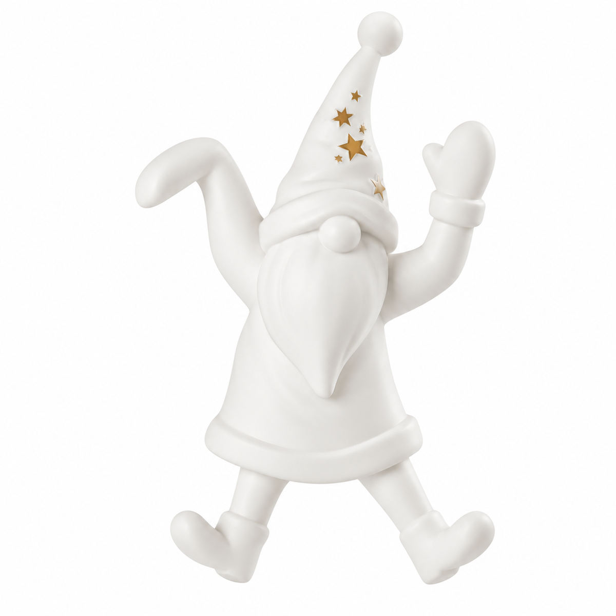 Kletter Santa - Goldene Sterne